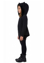 Kids Cozy Fleece Bat Zip Up Dress Alt 3