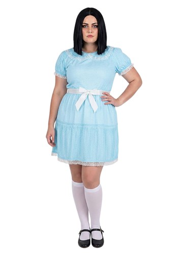 Plus Size Deluxe Creepy Twin Sister Costume for Women update