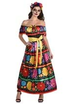 Womens Sugar Skull Beauty Costume Dress