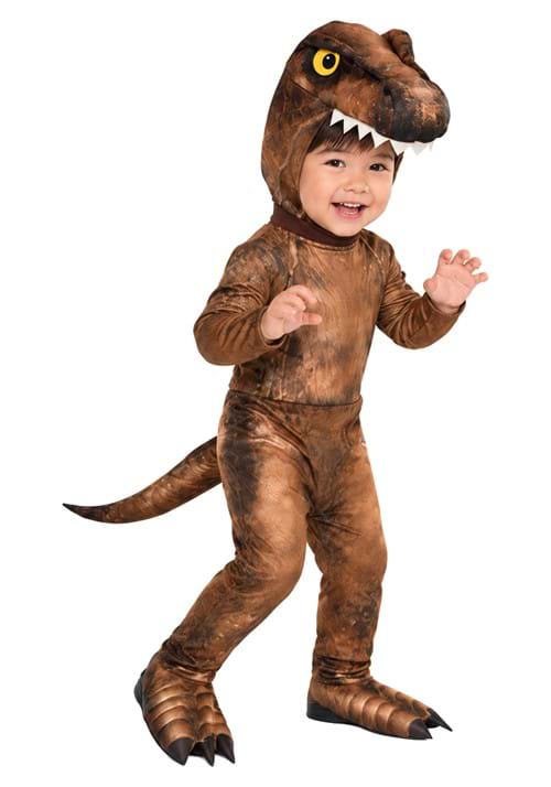 Boys Toddler Jurassic TRex Jumpsuit Costume UPD 1