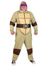 Plus Size TMNT Hooded Jumpsuit Costume Alt 12