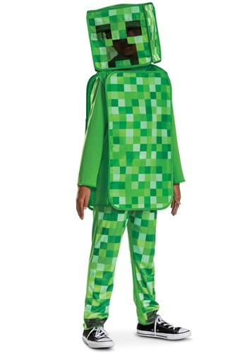 Click Here to buy Classic Minecraft Kids Creeper Pop Out Costume | Minecraft Costumes from HalloweenCostumes, CDN Funds & Shipping