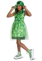 Minecraft Creeper Girl Hooded Dress