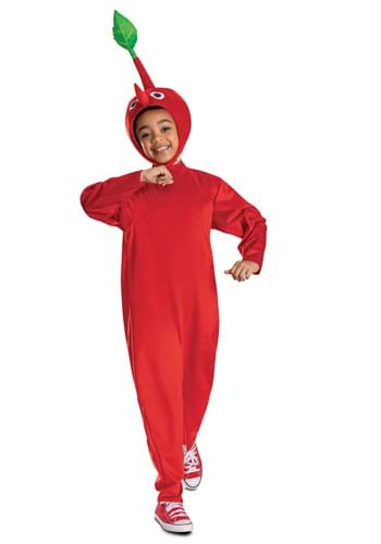 Kids Classic Pikmin Red Costume Alt 3