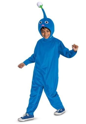 Kids Classic Pikmin Blue Costume Alt 1