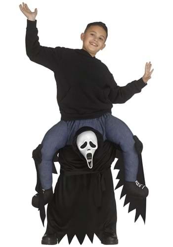 Click Here to buy Kids Carry Me Ghost Face Costume | Scream Costumes from HalloweenCostumes, CDN Funds & Shipping