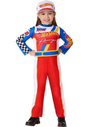 Toddler Hot Wheels Racing Costume Alt 2