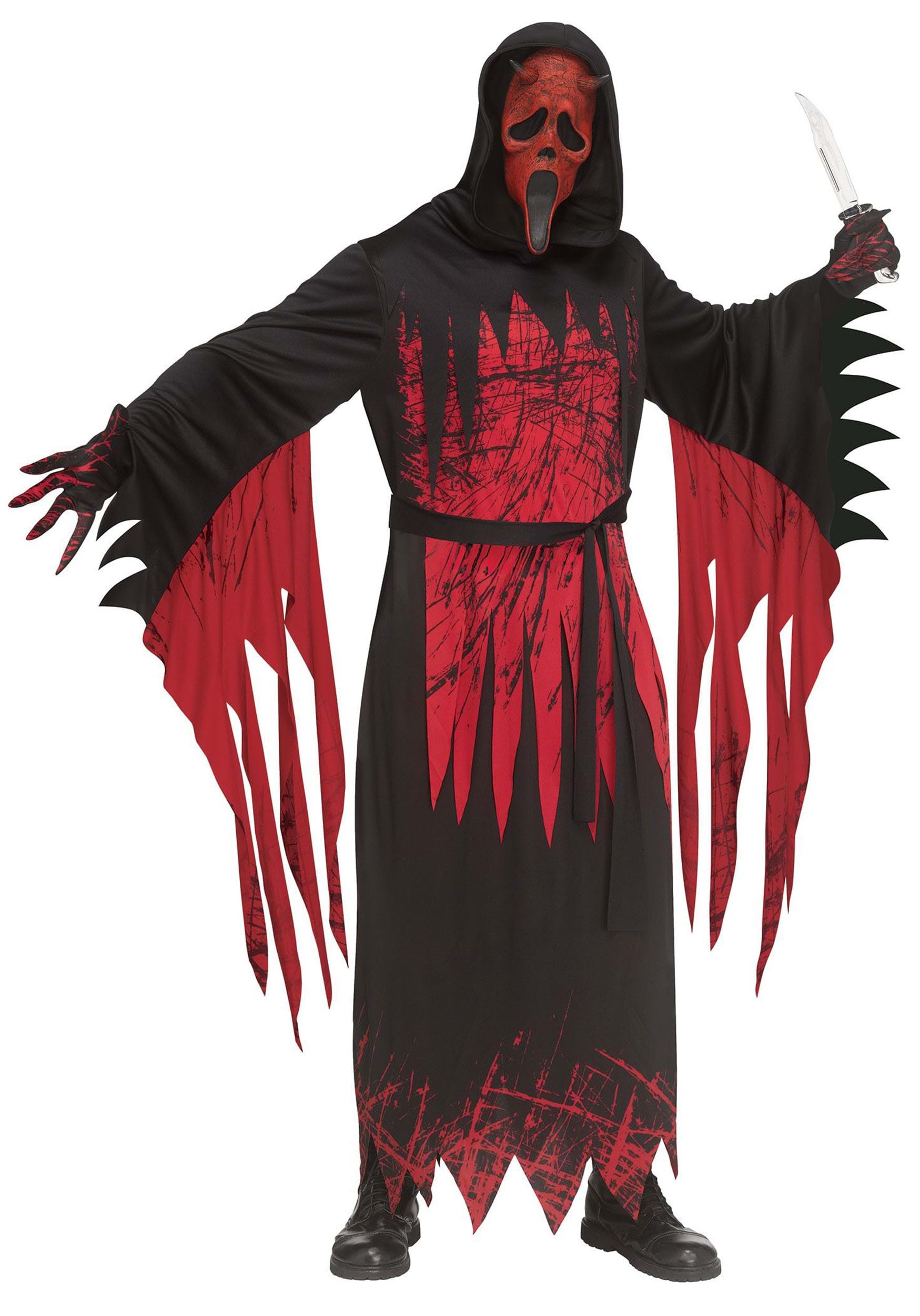 Adult Aged Devil Ghost Face Costume | Scream Costumes