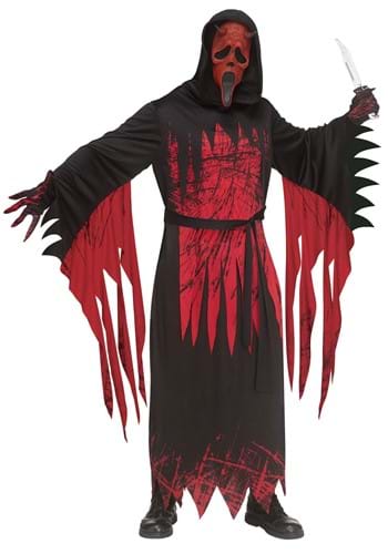 Click Here to buy Adult Aged Devil Ghost Face Costume | Scream Costumes from HalloweenCostumes, CDN Funds & Shipping