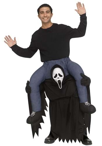 Click Here to buy Adult Carry Me Ghost Face Costume | Scream Costumes from HalloweenCostumes, CDN Funds & Shipping