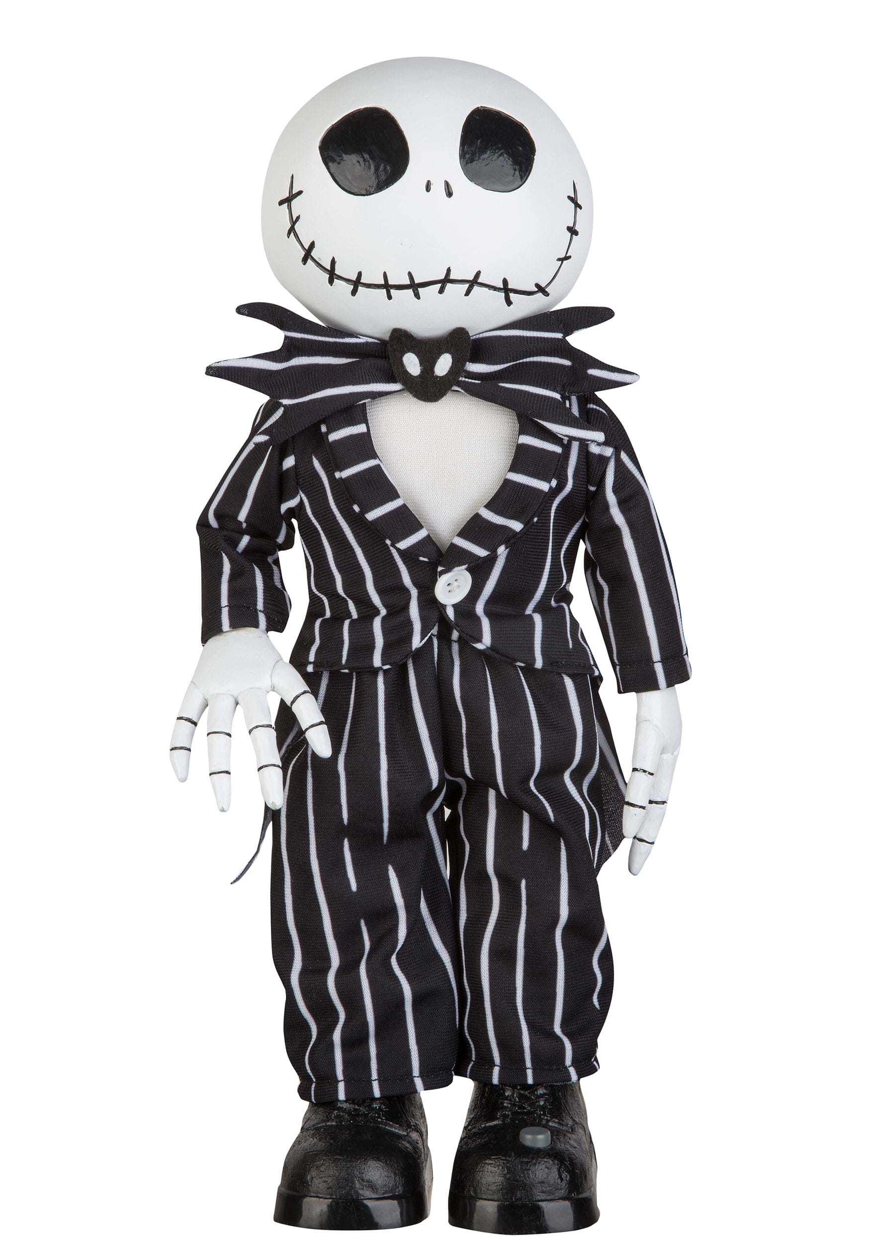 14-Inch Nightmare Before Christmas Animated Jack Skellington Tabletop Decoration | Disney Decorations