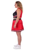 Plus Size Red Cheerleader Costume for Women Alt 3