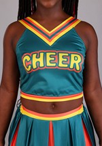 Womens Green Cheerleader Costume Alt 4