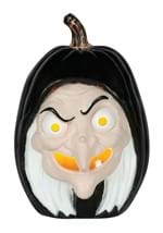 10 Inch Snow White Evil Witch Light Up Pumpkin Decoration