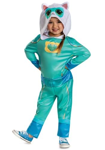 Click Here to buy Girls Classic Bitsy SuperKitties Toddler Costume | Disney Costumes from HalloweenCostumes, CDN Funds & Shipping