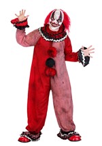 Red Carousel Clown Costume With Red Carousel Clown Alt 6