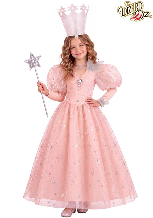 Girl's Premium Wizard of Oz Glinda Costume