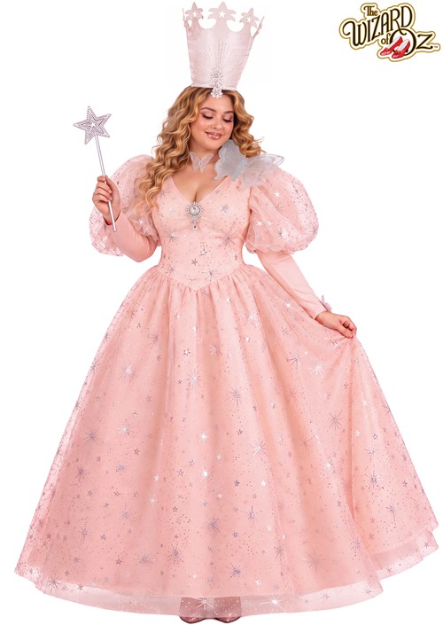 Plus Size Women's Premium Wizard of Oz Glinda Costume