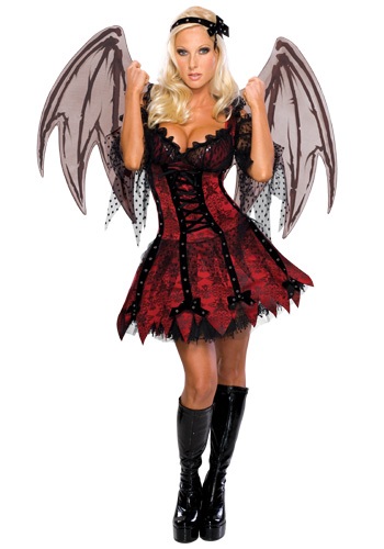 Click Here to buy Gothic Fairy Costume from HalloweenCostumes, CDN Funds & Shipping