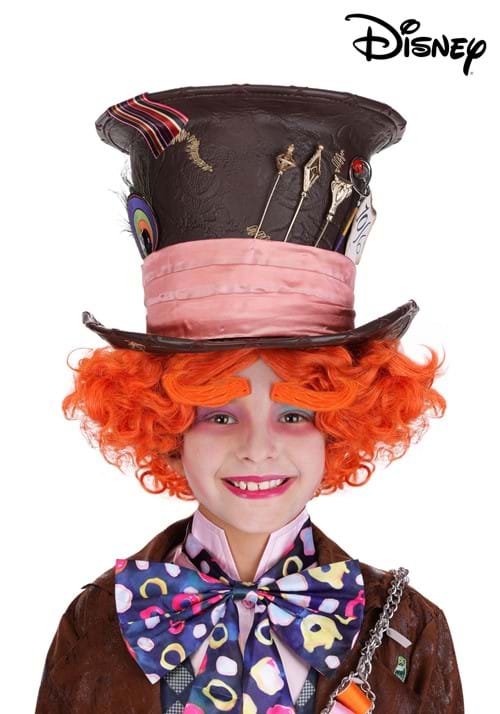 Premium Live Action Disney Mad Hatter Costume Hat
