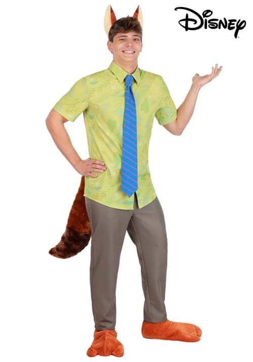 Adult Disney Zootopia Nick Wilde Costume Outfit