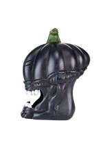 Black Light Up Pumpkin Alien Halloween Decoration Alt 3