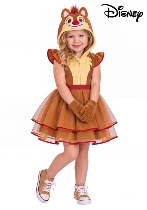 Girls Disney Chip N Dale Toddler Dale Costume