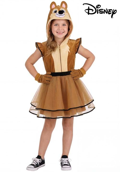 Kid's Disney Chip 'N Dale Girl's Chip Costume