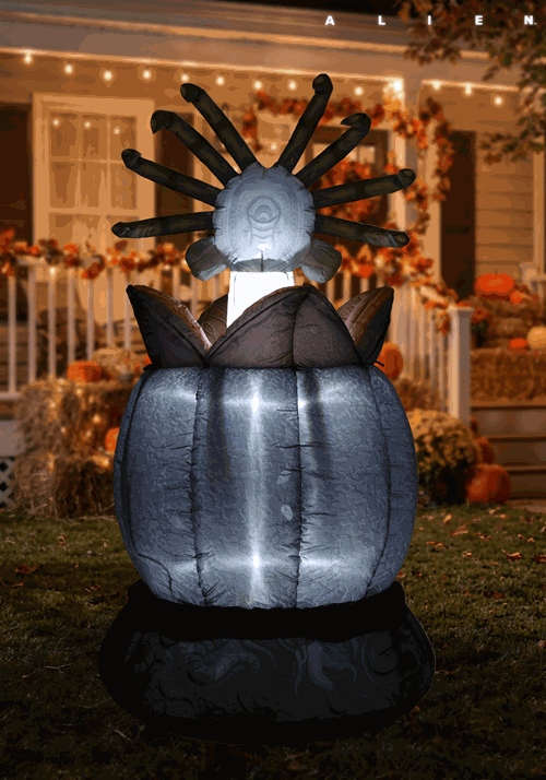 6FT Inflatable Alien Face Hugger Pop-Up Decoration