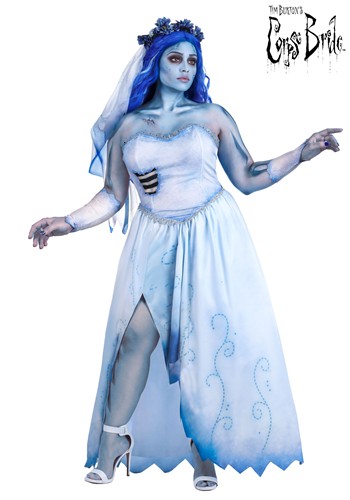 Plus Size Deluxe Emily Corpse Bride Costume