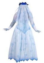 Plus Size Deluxe Emily Corpse Bride Costume Alt 1