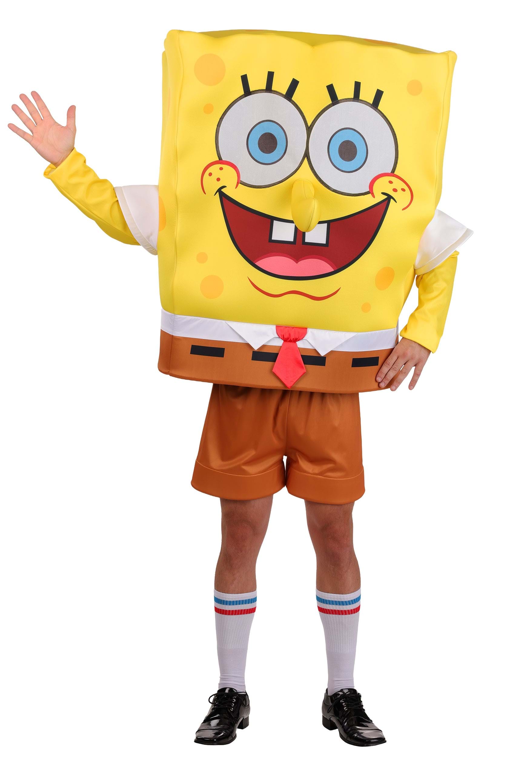 Adult Deluxe SpongeBob Costume | Nickelodeon Costumes