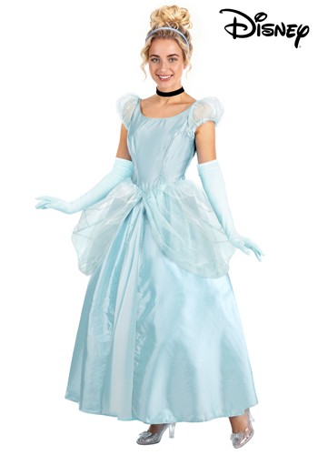Women's Deluxe Disney Cinderella Costume Dress upd
