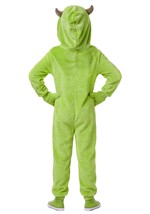 Kid's Disney Pixar Mike Wazowski Costume Onesie Alt 3