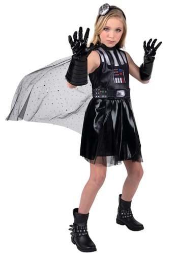 Girls Darth Vader Star Wars Costume Dress