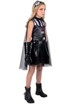 Girls Darth Vader Star Wars Costume Dress Alt 2