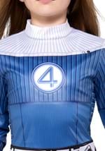 Girls Classic Invisible Woman Fantastic 4 Costume Alt 1