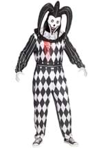 Mens Smiler Dark Jester Costume