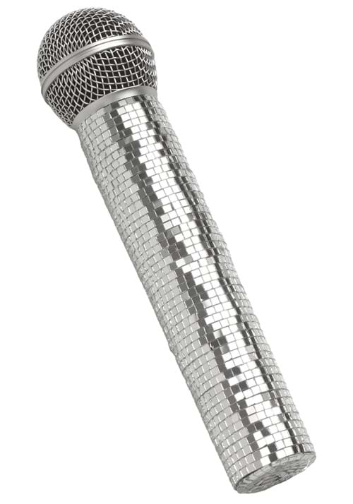 Disco Tile Costume Microphone Accessory