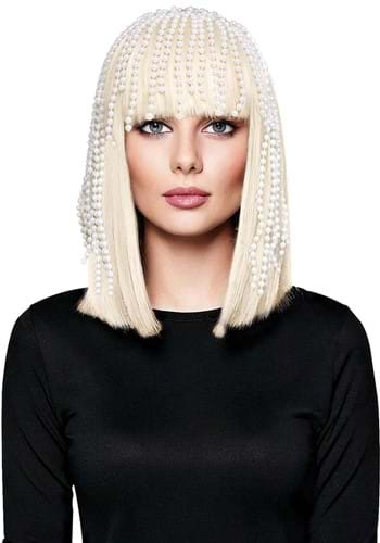 Click Here to buy White Pearl Womens Costume Wig | Costume Accessories from HalloweenCostumes, CDN Funds & Shipping