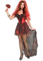 Womens Crimson Bride Costume Dress