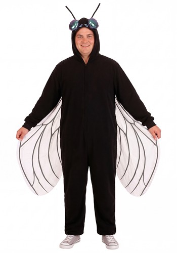 Adult Plus Fleece Fly Onesie