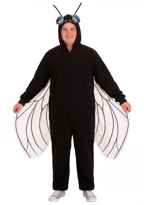 Adult Plus Fleece Fly Onesie