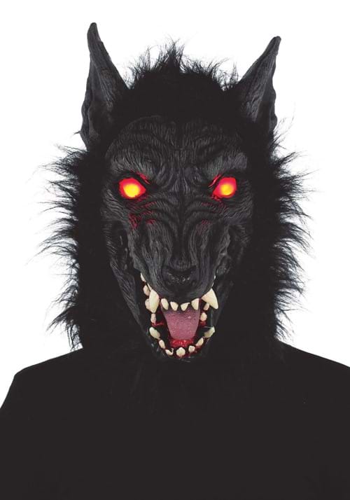 Adult Light Up Rage Wolf LED Mask