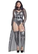 Plus Size Round Table Knight Costume for Women