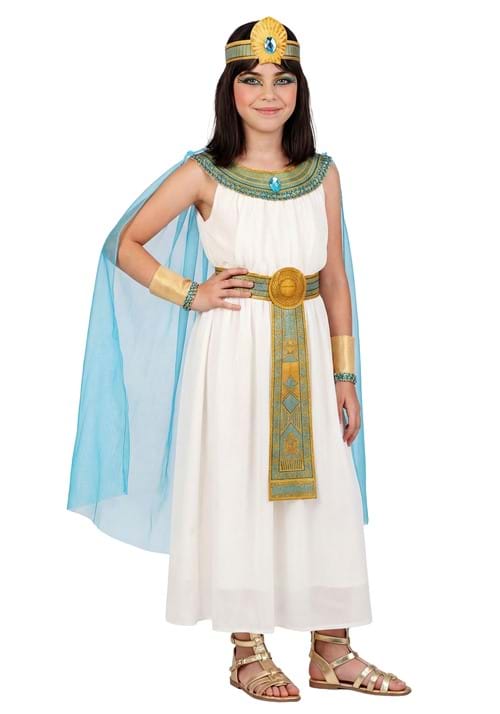 Girls Empress Cleopatra Costume Main