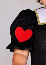Girls Velvet Queen of Hearts Costume Alt 1