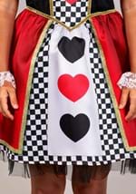 Girls Velvet Queen of Hearts Costume Alt 2