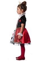 Girls Velvet Queen of Hearts Costume Alt 5
