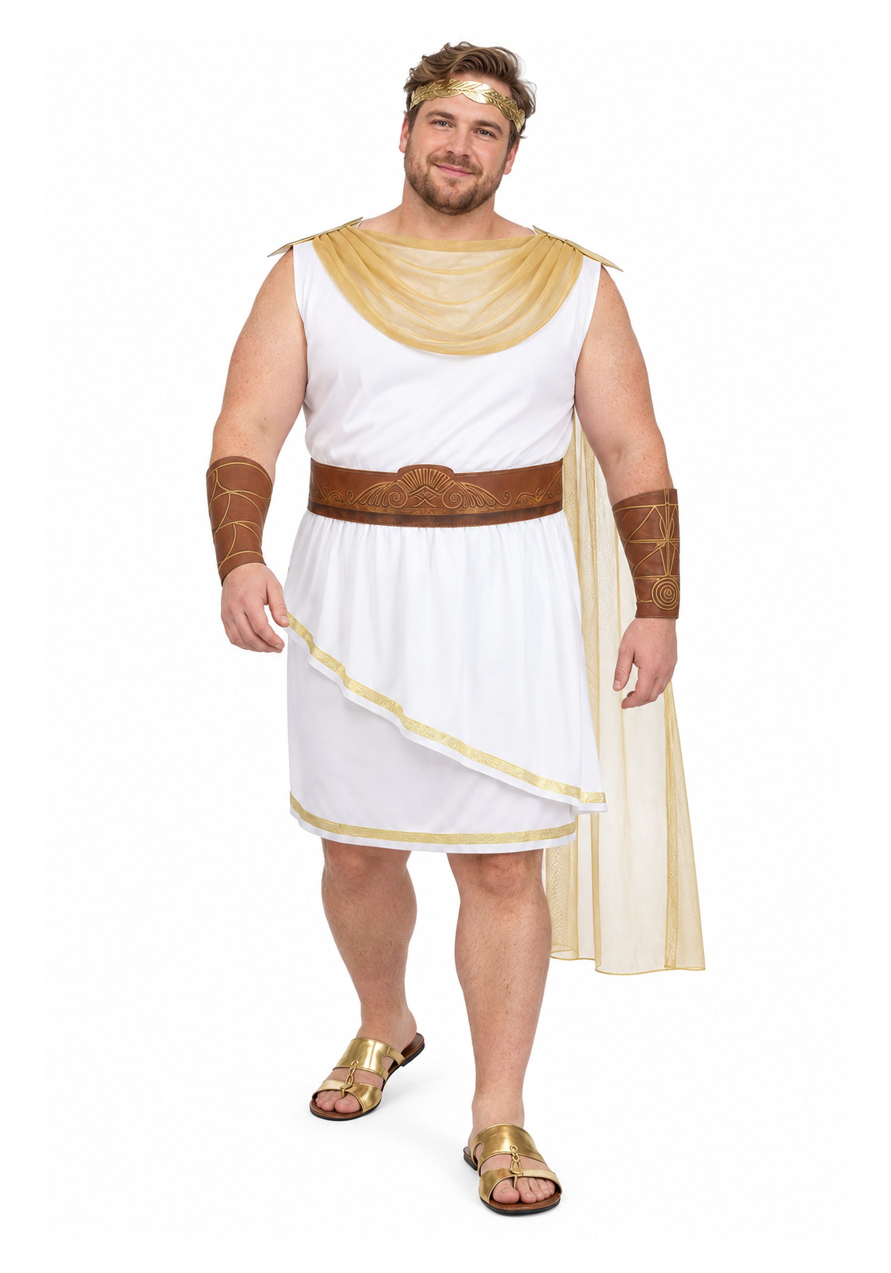 Plus Size God Men's Costume | Historical Costumes